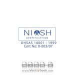 NIOSH Certification Logo Vector