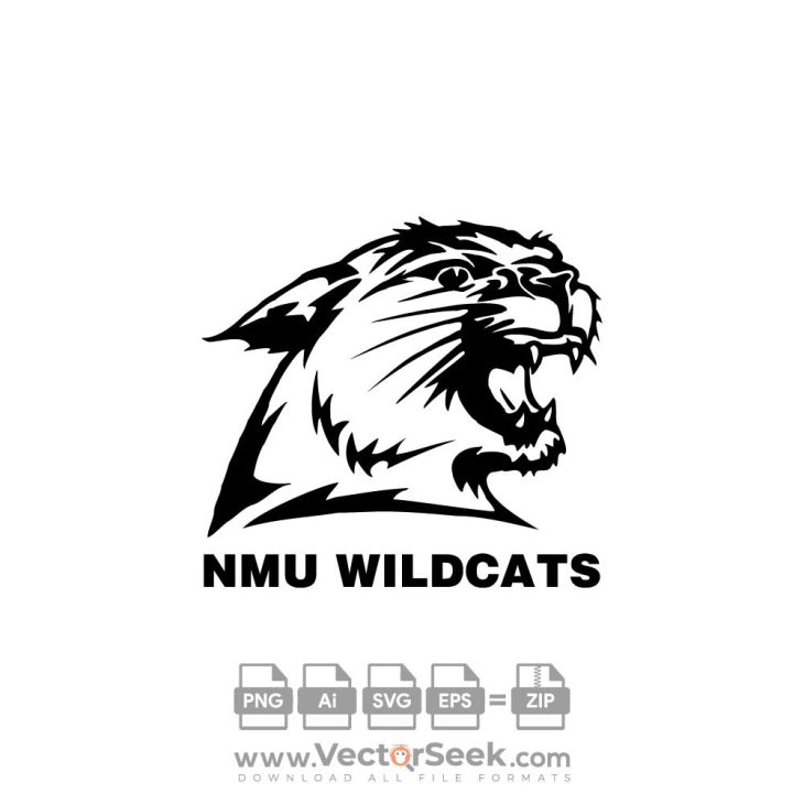 NMU Wildcats Logo Vector