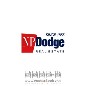 NP Dodge Real Estate Logo Vector