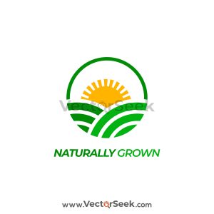 Naturally Grown Logo Template 01