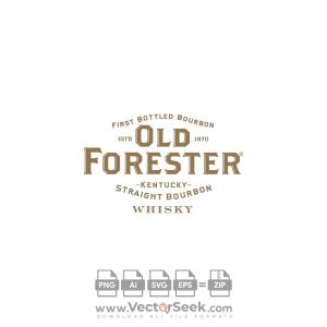 Old Forester Whisky Logo Vector