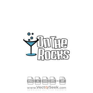 On The Rocks Logo Vector