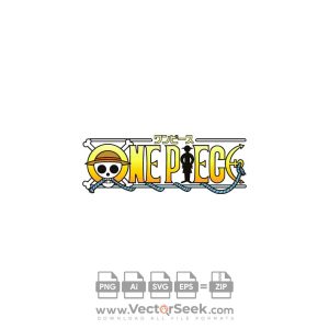 One Piece Anime Logo Vector