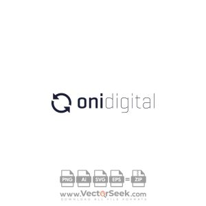 Oni Digital Logo Vector