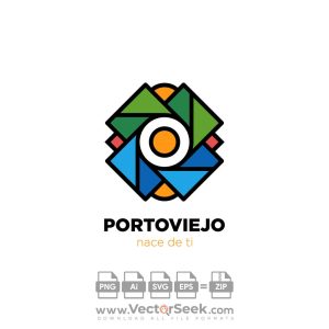 PORTOVIEJO nace de ti Logo Vector