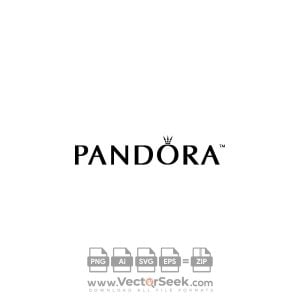 Pandora Jewelry Logo Vector