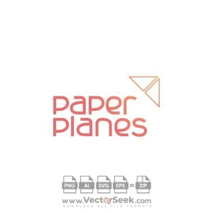 Paper Planes Logo Vector