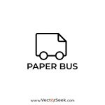 Paper bus Logo Template