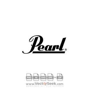 Pearl Drums Logo Vector