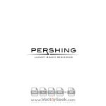 Pershing Luxury Beach Residence Logo Vector