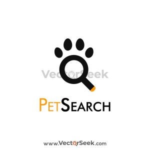 Pet Search Logo Template