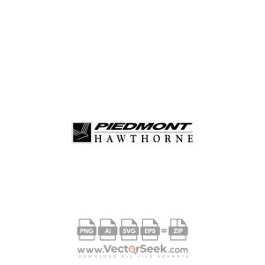 Piedmont Hawthorne Logo Vector