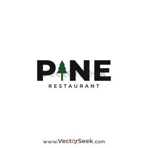 Pine Restaurant Logo Template