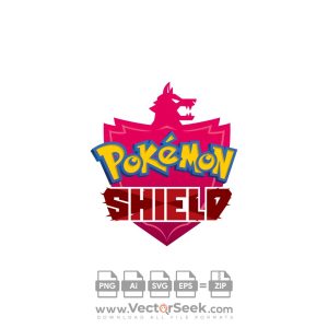 Pokemon Shield Logo Vector