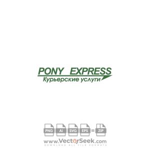 Pony Express Logo Vector