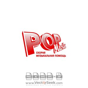 Pop Music Logo Vector