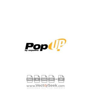 Pop Up Logo Vector