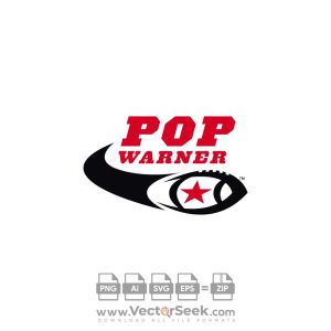 Pop Warner Little Scholars Logo Vector