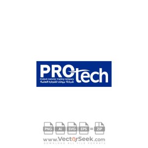 Protech Swimming Pools Logo Vector