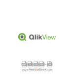 Qlik View Logo Vector