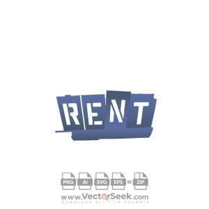 RENT MUSICAL BLUE Logo Vector