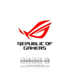 ROG Republic Of Gamers Logo Vector