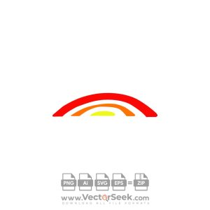 Rainbow Sandals Logo Vector