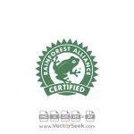 Rainforest Alliance Certified Logo Vector