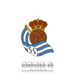 Real Sociedad San Sebastian 70’s   80’s Logo Vector