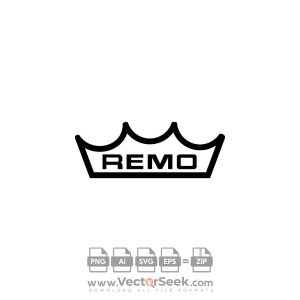 Remo Drumhead Logo Vector