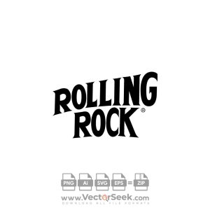 Rolling Rock Logo Vector