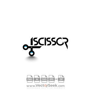 Scissor Logo Template