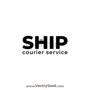 Ship Courier Service Logo Template