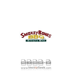 Smokey Bones BBQ Logo Vector