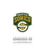 Seattle Sonics 2001 2008 Logo Vector