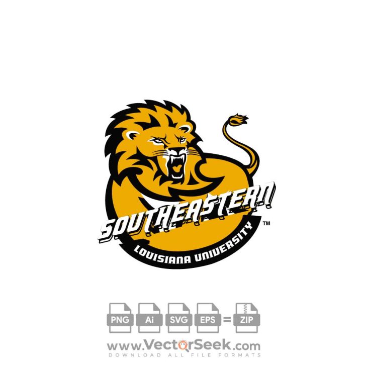 Southeastern Louisiana Lions Logo Vector - (.Ai .PNG .SVG .EPS Free
