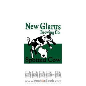 Spotted Cow Logo Vector