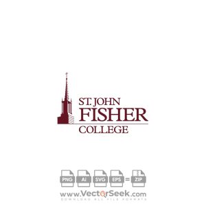 St John Fisher College Logo Vector