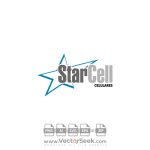 Star Cell Logo Vector