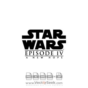 Star Wars Episode IV Logo Vector