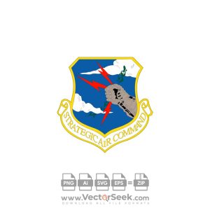 Strategic Air Command Logo Vector