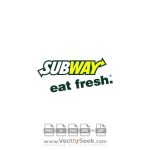 Subway Eat Fresh Logo Vector