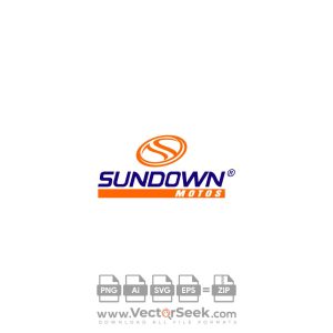 Sundown Motos Logo Vector