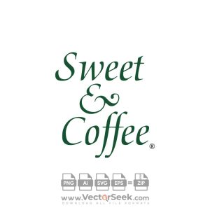 Sweet & Coffee Logo Vector