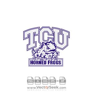 TCU Hornedfrogs Logo Vector