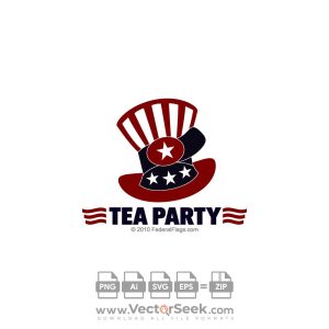 Tea Party Logo Vector