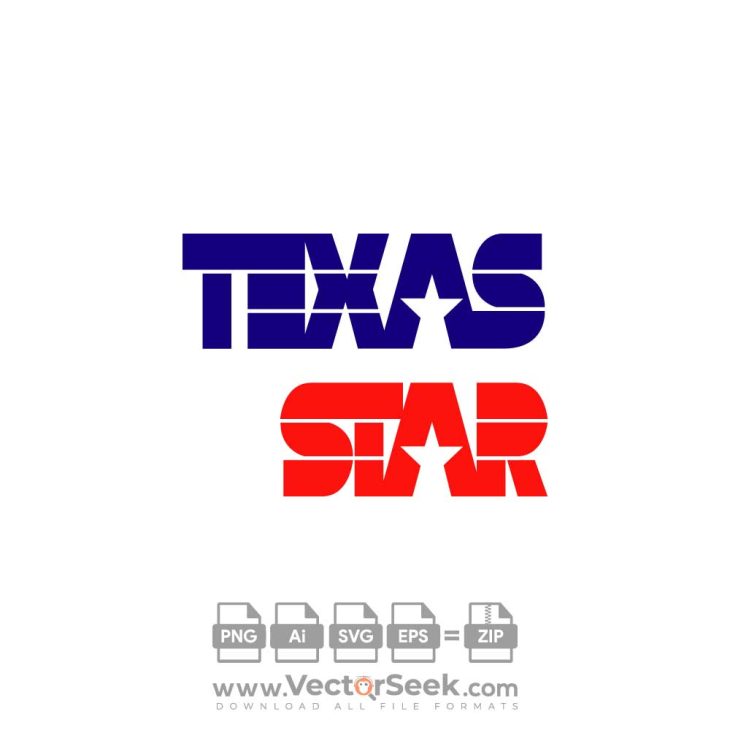 Texas Star Logo Vector (.Ai .PNG .SVG .EPS Free Download)