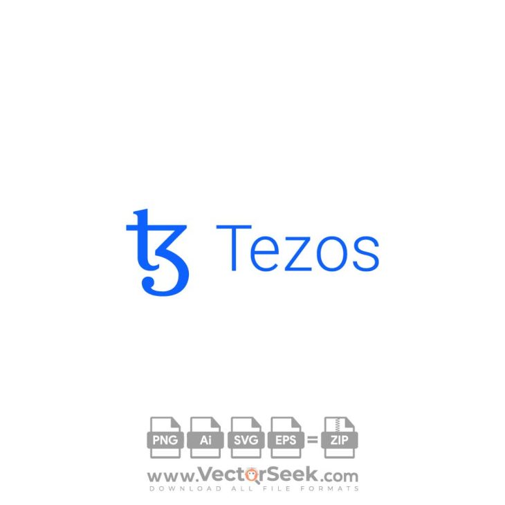 Tezos (XTZ) Logo Vector