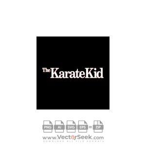 The Karate Kid Logo Vector