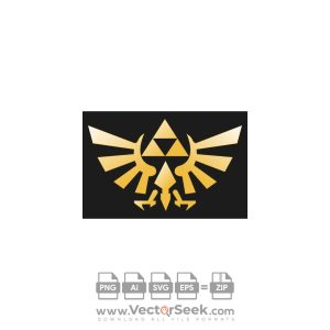The Legend of Zelda(Triforce) Logo Vector
